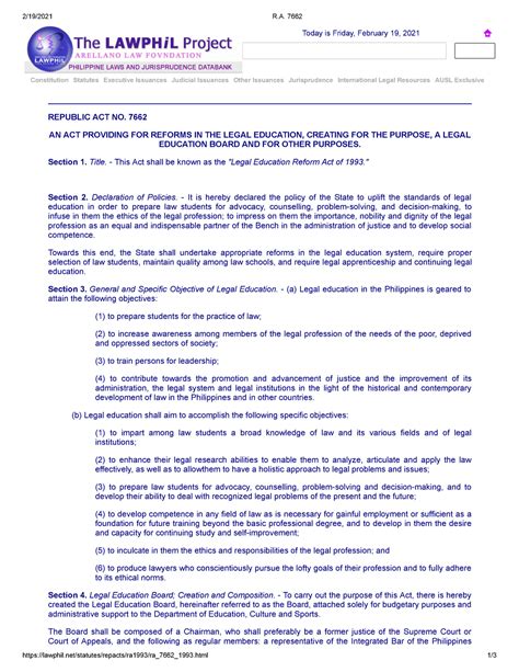 lawphil|Statutes .